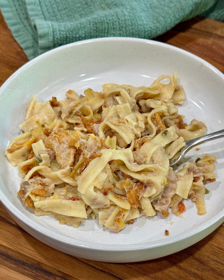 Lightened Tuna Noodle Casserole
